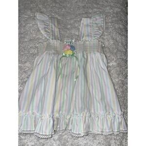 Tiny Tots Originals Toddler Girl Sz. 3 Summer Dress. Beautiful, Exc. Condition